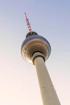 TV Tower in Berlin Stock Photos