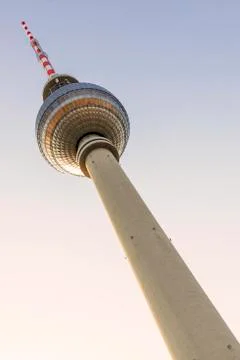 TV Tower in Berlin Stock Photos