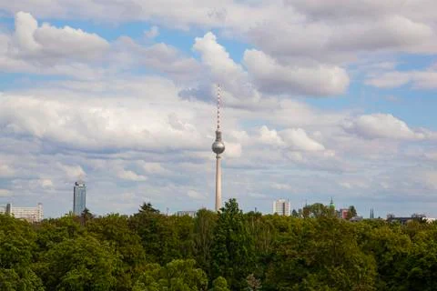 TV Tower Berlin Stock Photos