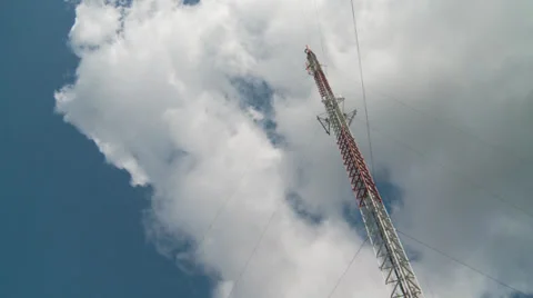 TV Tower Stock Footage 34803475