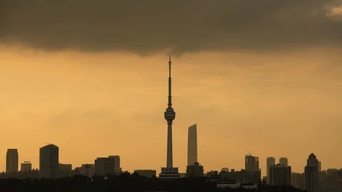 TV tower Stock Footage 95991702
