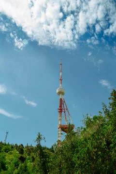 TV tower. 스톡 사진