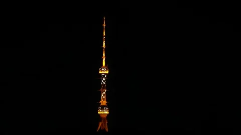 TV tower, Tashkent Stock Footage 242272281