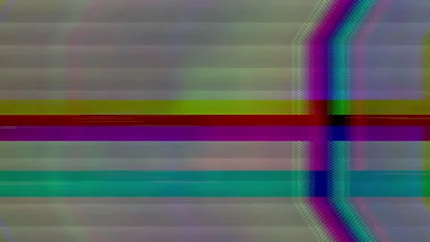 Tv Tuning Lost Signal Loop  Stock Footage 164792023