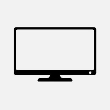 TV vector icon, vector best flat icon, EPS Stock Illustration