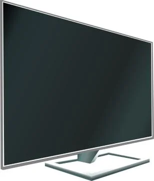 TV vector Illustrazione stock