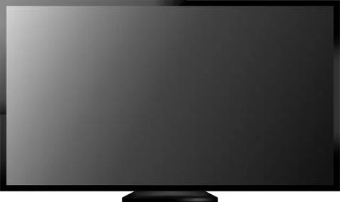 TV vector Illustrazione stock