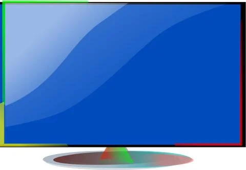 TV vector Stock Illustration