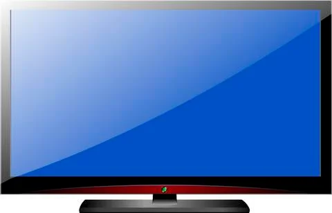 TV vector Illustrazione stock