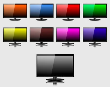 TV vector Stock-Illustration