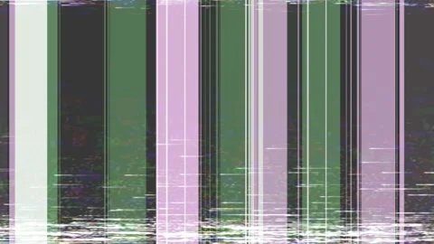 Tv VHS stripes, lines, damaged tape, rewind or forward lines, loop Stock Footage 119092201