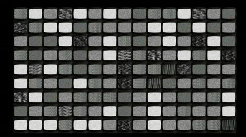 TV wall 04 Stock Footage 328537