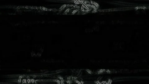 TV Wave Modulation Glitch 스톡 동영상 150190318