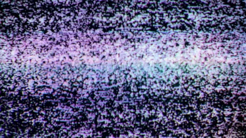 tv white noise static flicker abstract b... | Stock Video | Pond5