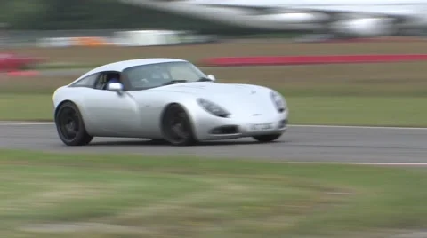 TVR on track Video stock 52365541