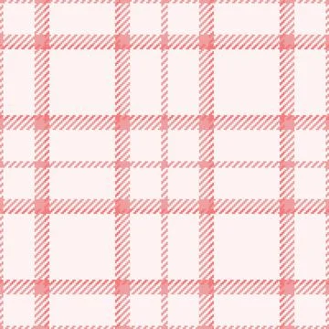 Tweed background seamless fabric, warm plaid check vector. Formal tartan pa.. Stock Illustration