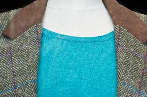 Tweed jacket Foto stock