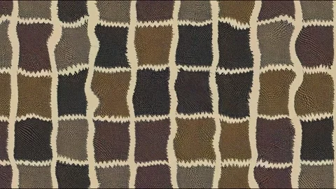 Tweed plaid animation set in grey, beige, pink. Seamless Stock Footage 220147228