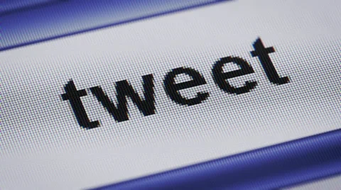 Tweet Stock Footage 57791885