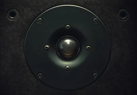 Tweeter Speaker Closeup Stock Photos