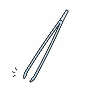 Tweezers icon Stock Illustration