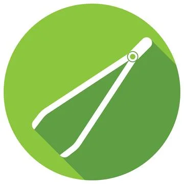 Tweezers icon vector Stock Illustration