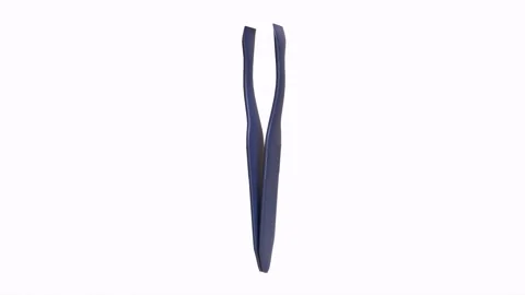 Tweezers object rotating loop 스톡 동영상 173342553