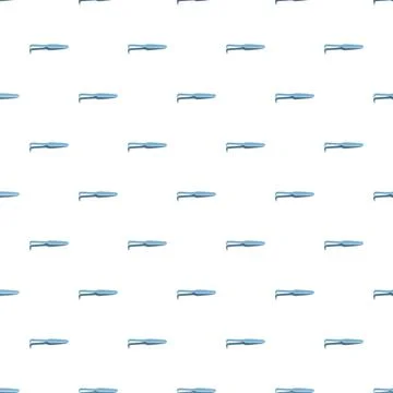 Tweezers repeated pattern forming modern background texture イラスト素材