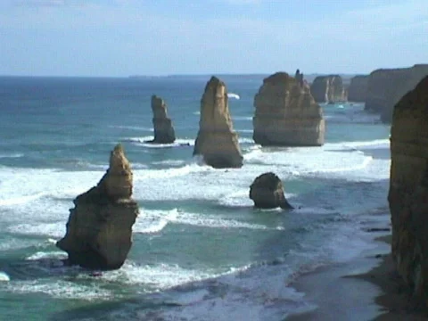 The twelve apostles Vídeo Stock 88589