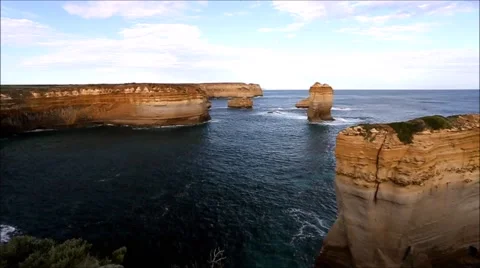 Twelve Apostles Stock Footage 53732170