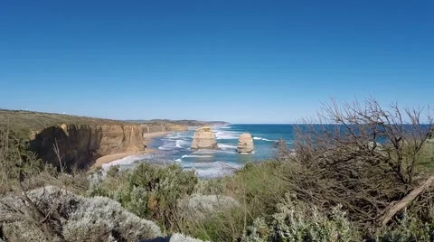 Twelve Apostles Slider 5 Stock Footage 42799552