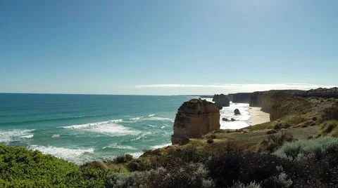 Twelve Apostles Slider Stock Footage 42798763