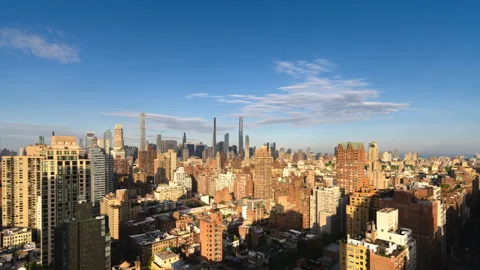 Twelve Hour Full Lunar Eclipse Cityscape (3 of 3) Stock Footage 194639571