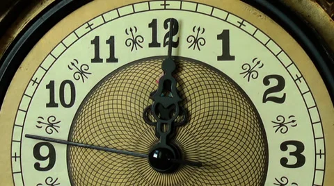 Twelve o clock Stock Footage 38958276