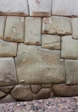 Twelve sided stone Foto stock