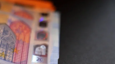 Twenty Euro Note Video stock 85187882