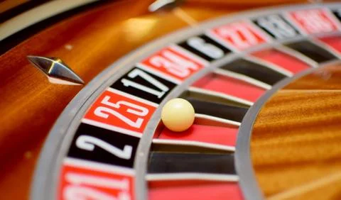 Twenty five roulette Stock Photos