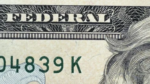 Twenty Usd dollar banknote. Stock Footage 294928469