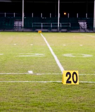 Twenty Yard Line Stock Photos