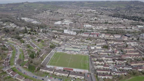 The Twerton district of Bath, UK. Stock Footage 304697960