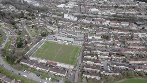 The Twerton district of Bath, UK. Stock Footage 304701959
