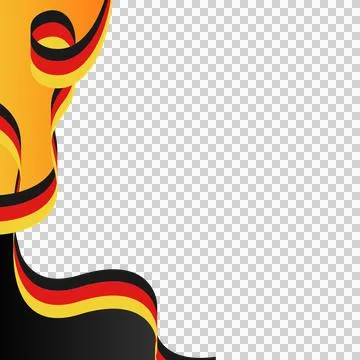 Twibbon poster 2025 german unity day template design Stock Illustration