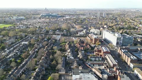 Twickenham, St Margaret, Witton, Eel Pie Island, 28th Mar 2026, 3pm, London Stock Footage 331667847