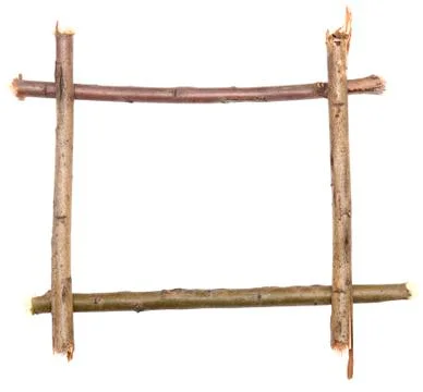 Twig frame Stock Photos