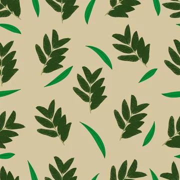 Twig pattern Stock Illustration