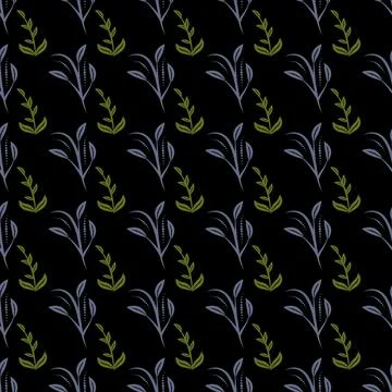 Twig pattern Stock Illustration