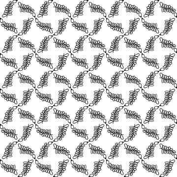Twig pattern. Stock Illustration
