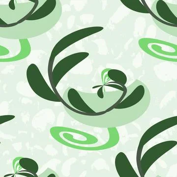 Twig semicircle Stock Illustration