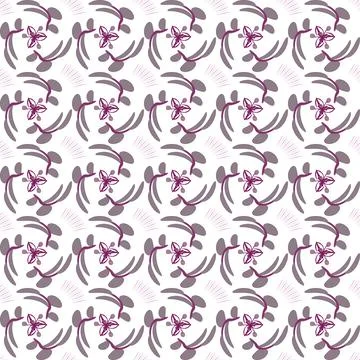 Twig stripes Stock Illustration