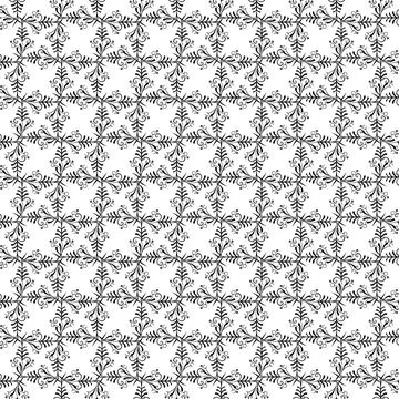 Twigs pattern Stock Illustration